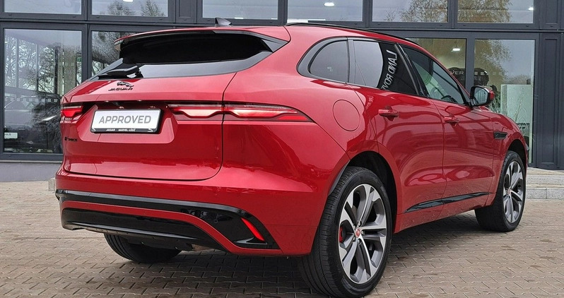 Jaguar F-Pace cena 329000 przebieg: 12000, rok produkcji 2022 z Supraśl małe 781